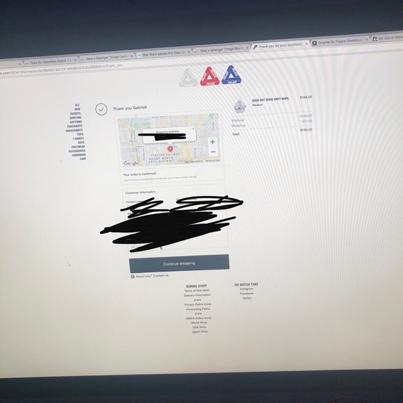 Palace Duck Out Hood Winter ‘19 Drop - Picture 4 of 4